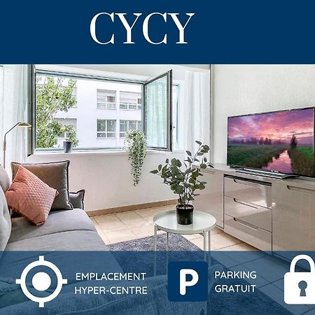 Homey Cycy - New / Free Parking / Hyper-Centre / Proche Geneve Annemasse Exterior photo