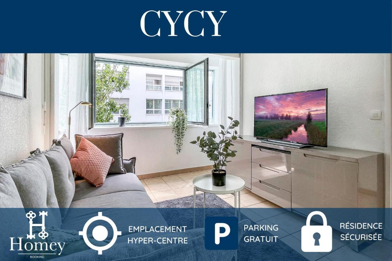 Homey Cycy - New / Free Parking / Hyper-Centre / Proche Geneve Annemasse Exterior photo