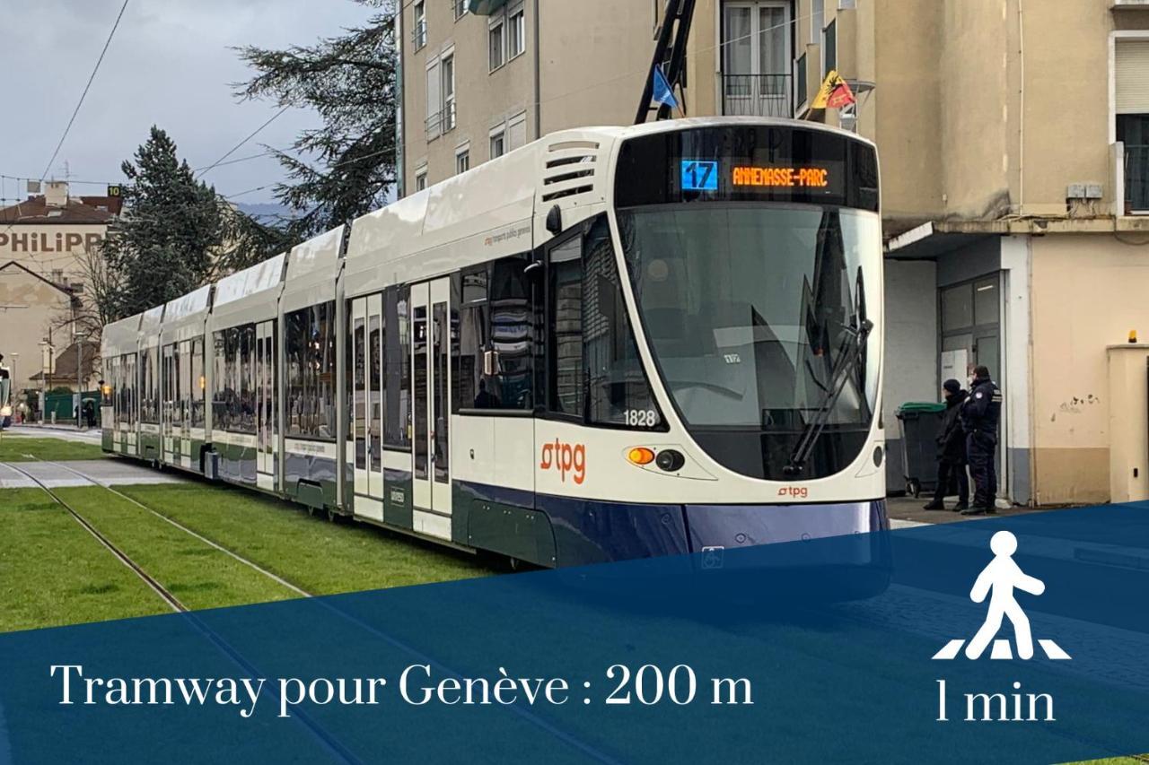 Homey Cycy - New / Free Parking / Hyper-Centre / Proche Geneve Annemasse Exterior photo